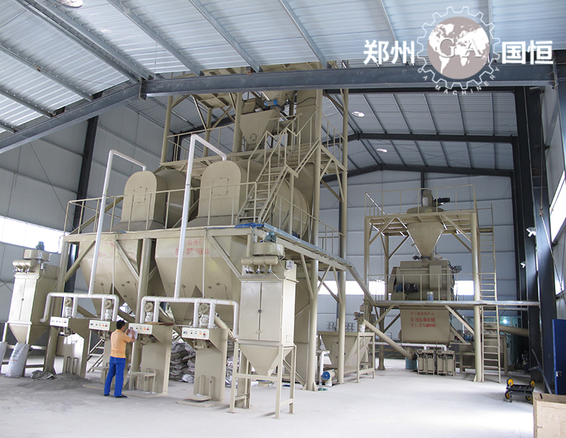 全自動保溫砂漿生產線 全自動保溫砂漿生產線